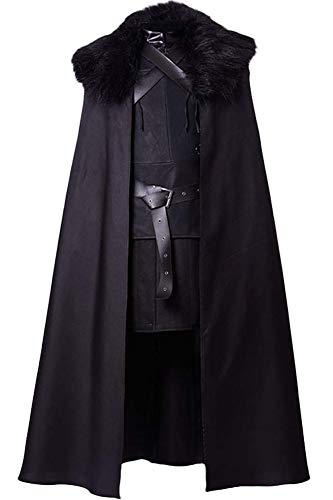 CosplaySky Game of Thrones Jon Snow Costume Night's Watch Outfit