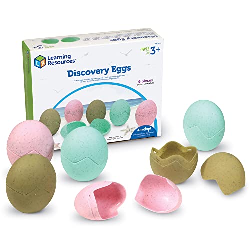 Learning Resources Discovery Eggs - 6 Pieces, Ages 3+ Toddler