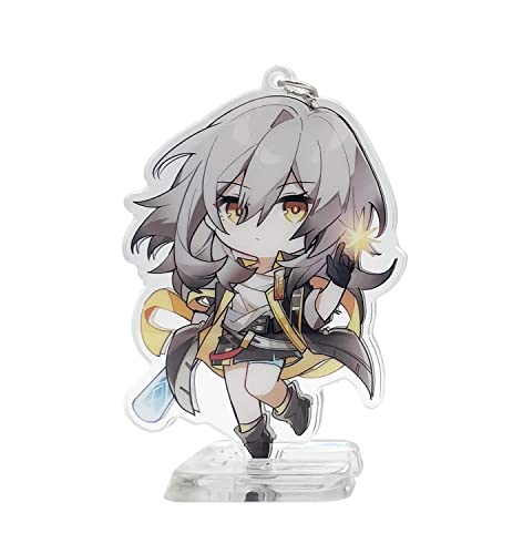 YJacuing Honkai: Star Rail Chibi Cute Acrylic Stand Figure Keychain