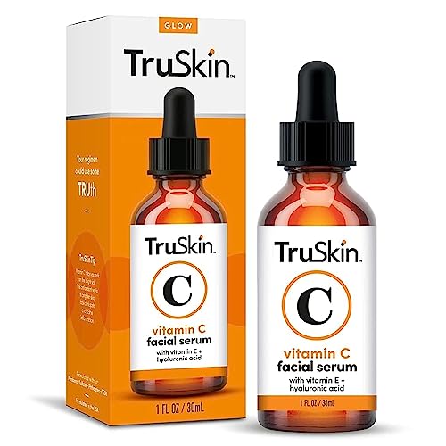 TruSkin Vitamin C Serum for Face with Hyaluronic Acid, Vitamin