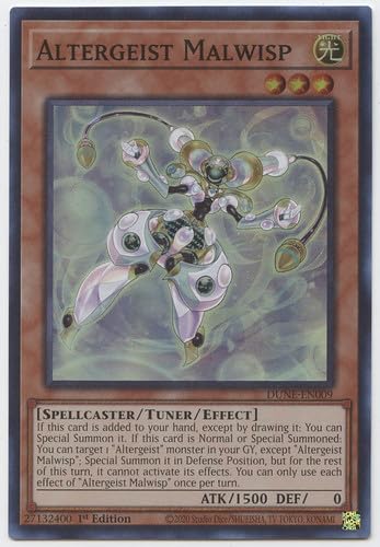 Altergeist Malwisp - DUNE-EN009 - Super Rare - 1st Edition