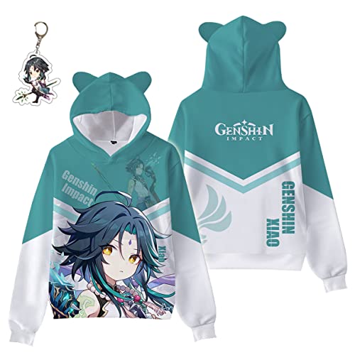Genshin Impact Hoodie Sweatshirt Sweater Women Men Girls Unisex Anime
