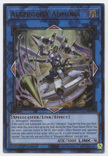 Altergeist Adminia - DUNE-EN047 - Ultra Rare - 1st Edition