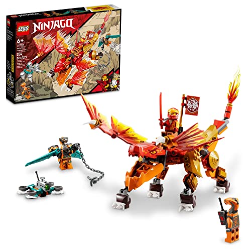 LEGO NINJAGO Kai’s Fire Dragon EVO Toy 71762 for Kids