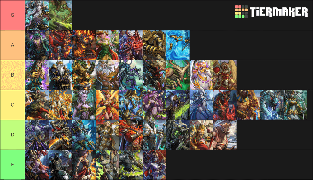 Gems of War - Legendäre Tier-Liste der Helden von Fans