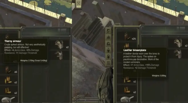 Crafting Armor ATOM RPG