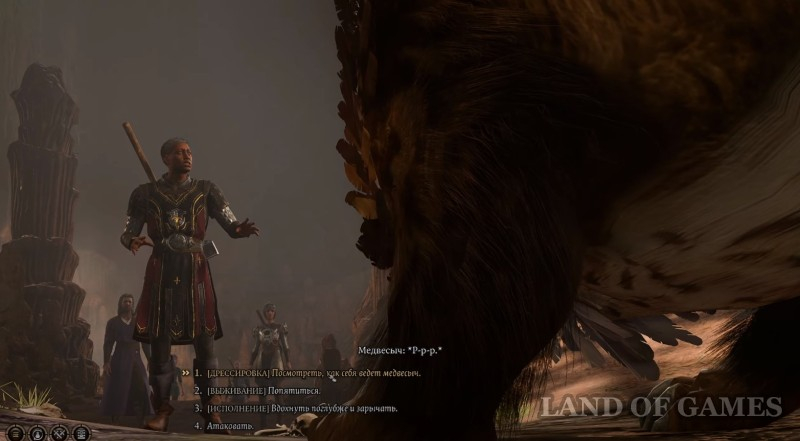Detenysh medvesycha in Baldur's Gate 3: how to find and tame