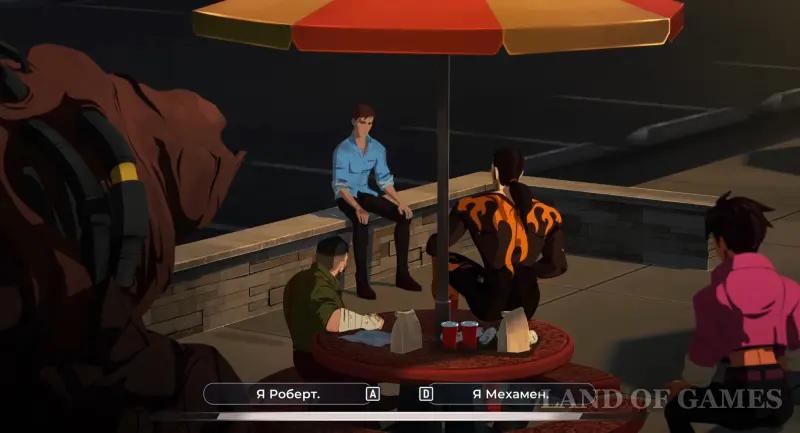 Walkthrough Dispatch Episode 5 Team spirit: all choices and consequences